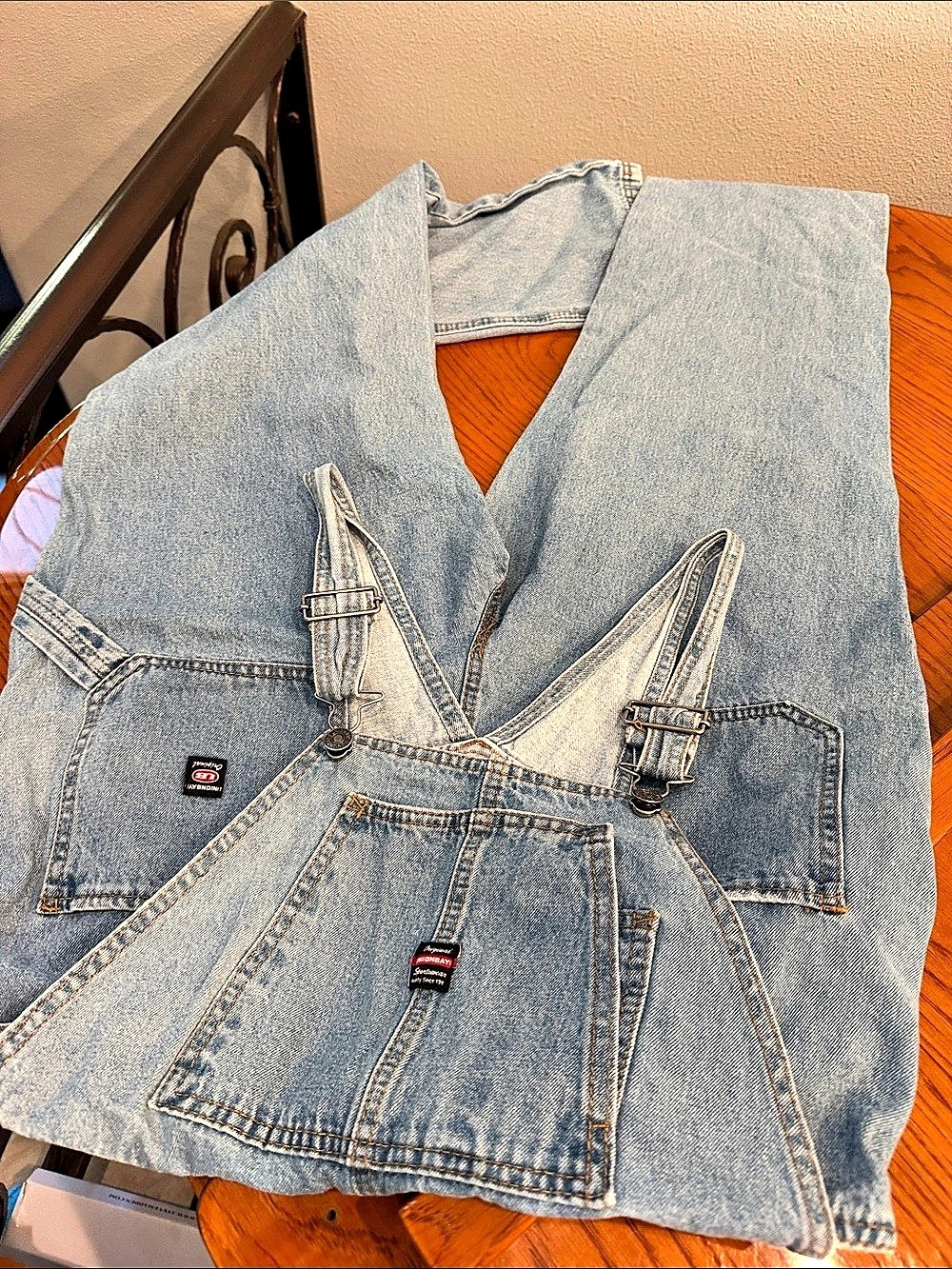 Unionbay Denim Bib Overalls in Blue Like New